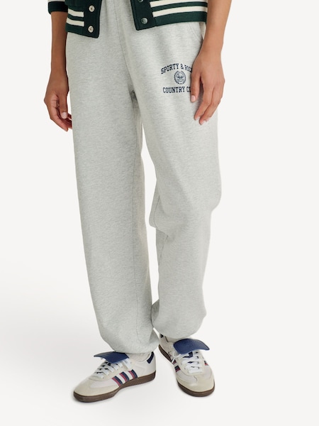 Grey Varsity Crest Joggers (562515) | £155