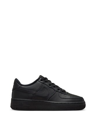 Nike Black Youth Air Force 1 Trainers