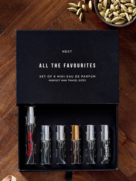 Set of 6 10ml and 5ml Eau De Parfum Wardrobe (954611) | £14