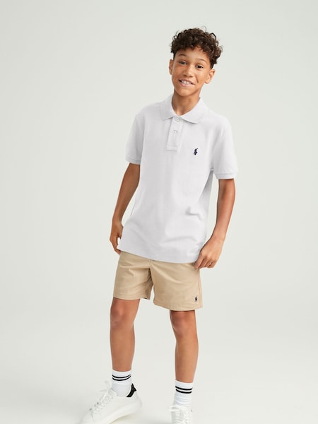 White Boys Logo Polo Shirt (961482) | £65 - £75
