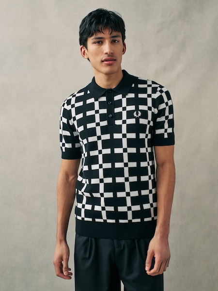Brentham Knitted Polo Shirt (AA4234) | £120