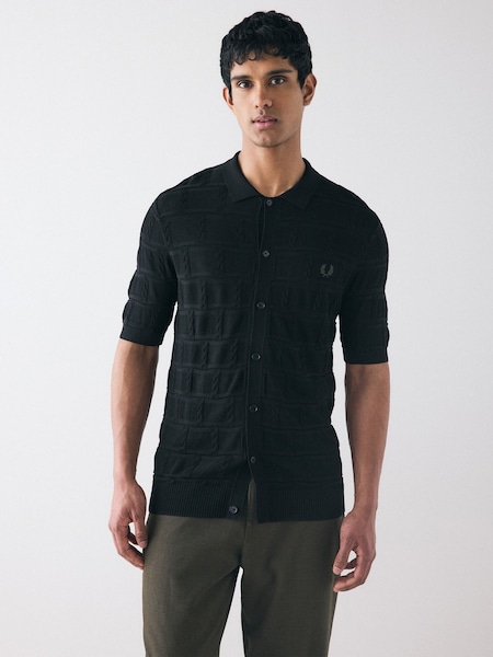 Cable Knitted Shirt (AA4246) | £130