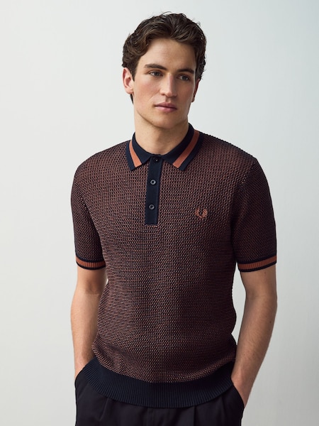 Textured Knitted Shirt (AA4250) | £120