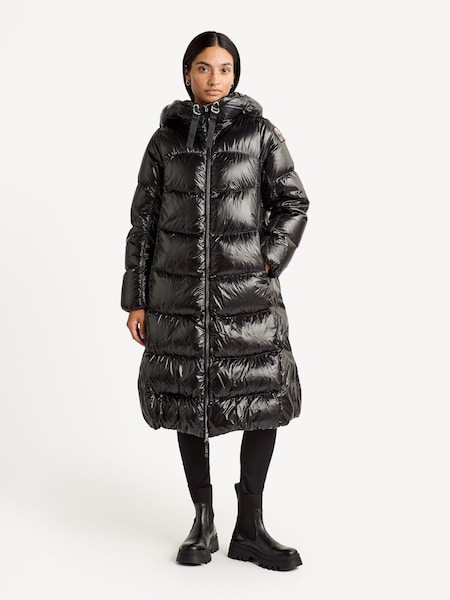 Arum Lily Down Black Coat (AB9075) | £700