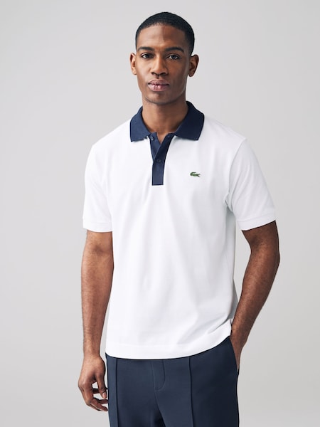 Regular Fit Stripe Collar Piqu Polo Shirt (AB9602) | £105