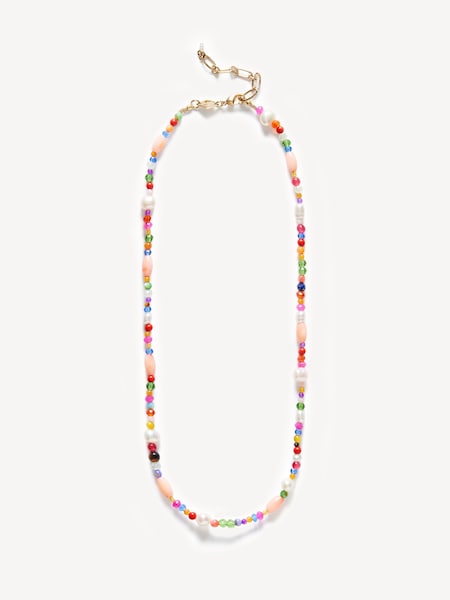 Pink Glamstone Necklace (AC1222) | £155