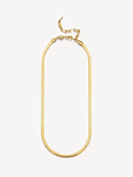 Gold Tone Snake Charmer Necklace (AC1230) | £155
