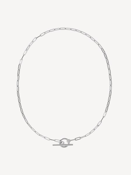 Sterling Silver Small Love Link Necklace (AC1699) | £160
