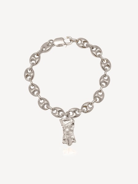 Silver Sterling Pedestal Moonlight Bracelet (AC4587) | £155