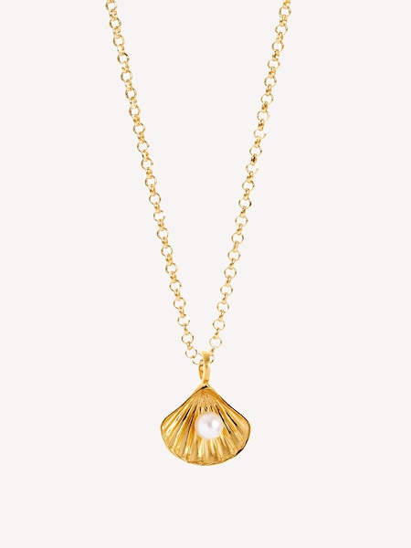 Gold Plated Kochyli Thin Chain Necklace (AC4589) | £160