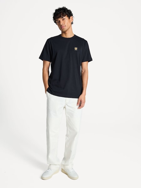 Black Logo T-Shirt (AC5668) | £60