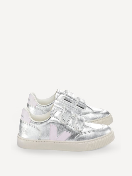 Small Silver V-12 Trainers (AD4340) | £90