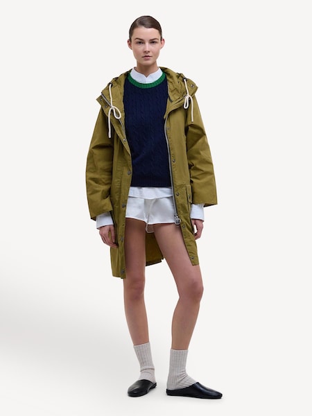 Seaweed Salad Nan Showerproof Parka (AD5094) | £319