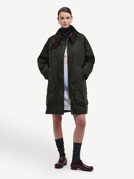 Sage Loren Wax Jacket (AD5095) | £379
