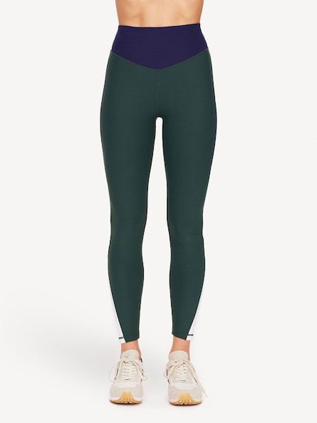 Green Playoff 25 Inch High Leggings (AD7058) | £110