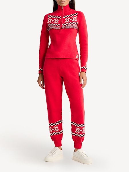 Red Keystone Jojo Knit Joggers (AG2808) | £190