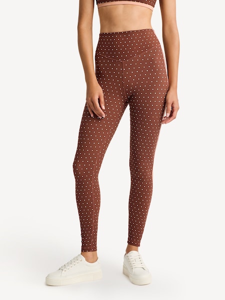 Brown Maho 25In High Rise Midi Joggers (AG2814) | £90