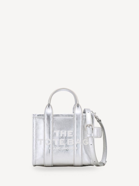 Silver Mini The Tote Bag (AG8849) | £350