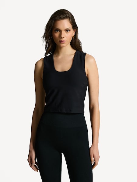Black Onyx Kori Crop Tank (AH9603) | £70
