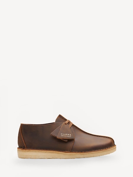 Brown Beeswax Desert Trek Shoes (AJ4424) | £125