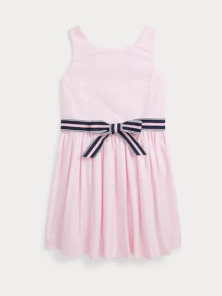 Pink Girls Oxford Dress (AJ4915) | £125 - £135