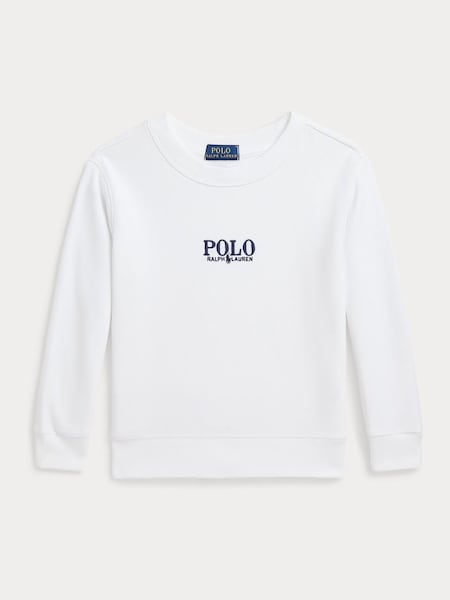 White Boys Logo French Terry Sweatshirt (AJ4926) | £79 - £89