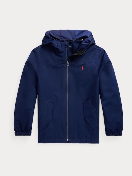 Blue Boys Hooded Jacket (AJ4928) | £149