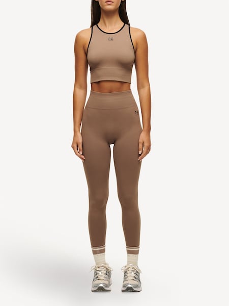 Brown Restore Seamless Leggings (AJ6248) | £50
