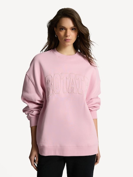 Pink Heavy Crewneck Sweatshirt (AJ7603) | £140