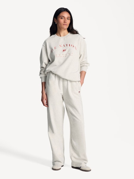 Light Grey Marl Liberation Sweatshirt (AJ7717) | £50