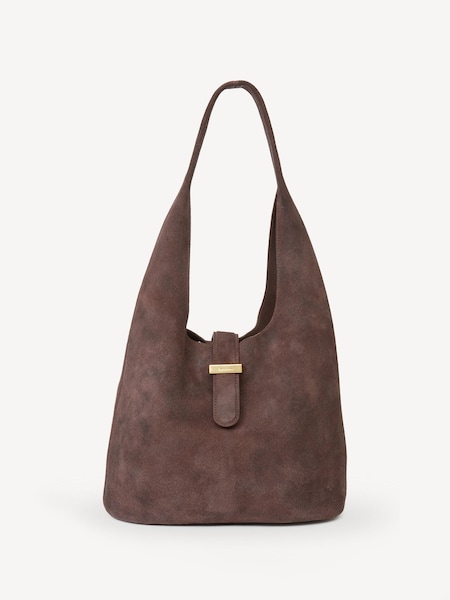 Cacao Khai Leather Shoulder Bag (AK1224) | £455