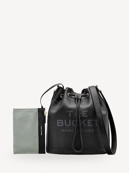 Black The Shoulder Bucket Bag (AK5516) | £495