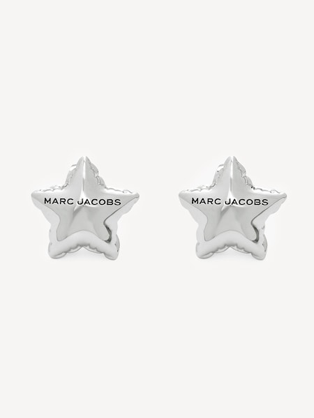Silver Tone Balloon Star Earrings (AK5661) | £95