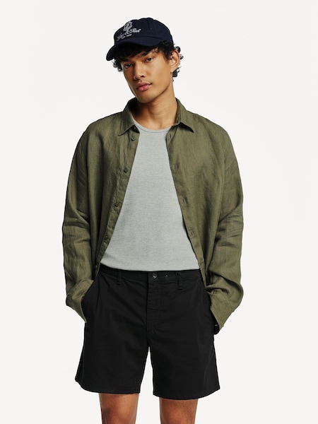 Black Standard Chino Shorts (AL0467) | £145