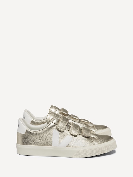 Gold Recife Trainers (AL4574) | £150