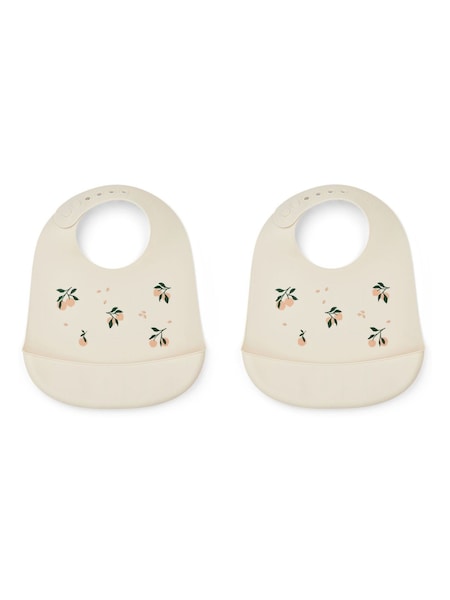 Natural Tilda Printed Silicone Bib (AL5239) | £13