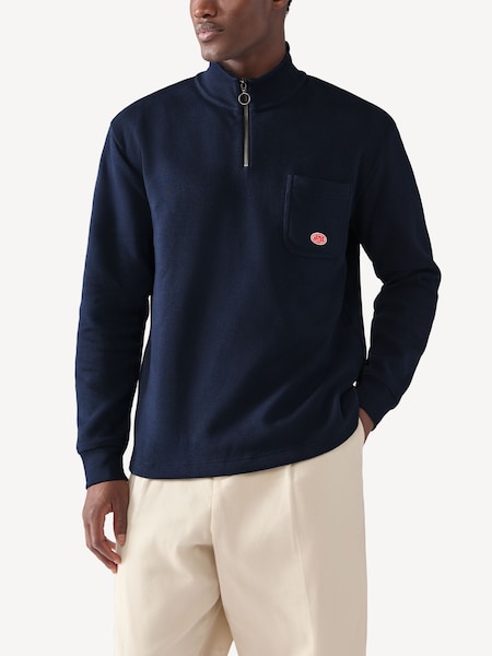 Heritage Quarter Zip Sweatshirt (AL8930) | £120