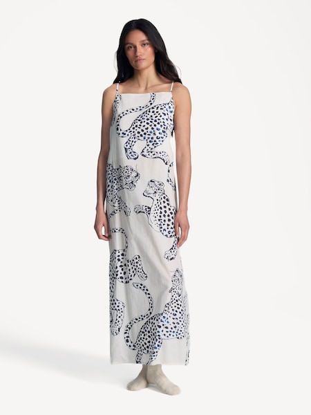 Cream Jag Square Neck Nightie (AM3600) | £135