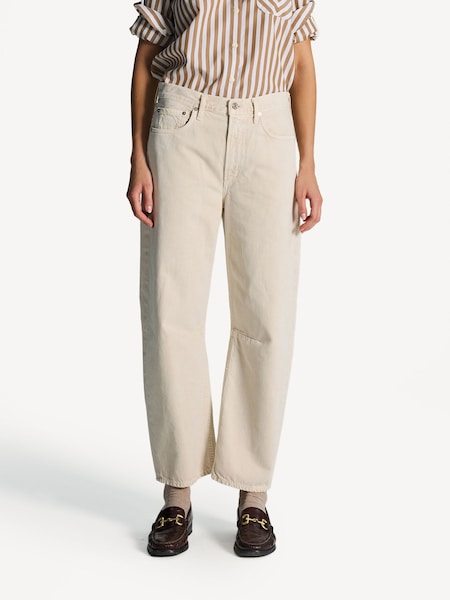 Cream Miro Relaxed Barrel Jeans (AM5452) | £320