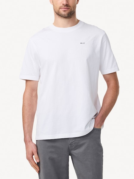 White Adam Logo T-Shirt (AM5685) | £60