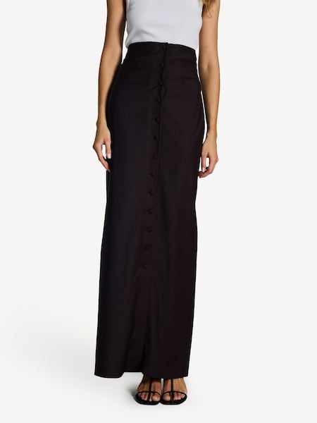 High Waisted Brown Pencil Skirt (AM9163) | £195