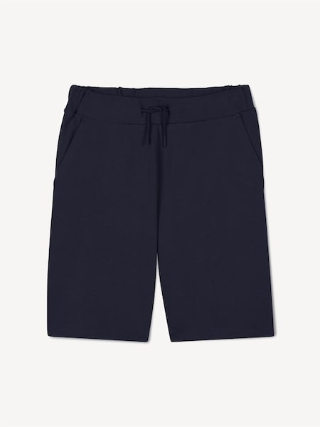 Blue Small Tiger Print Logo Bermuda Shorts (AN1375) | £65 - £75