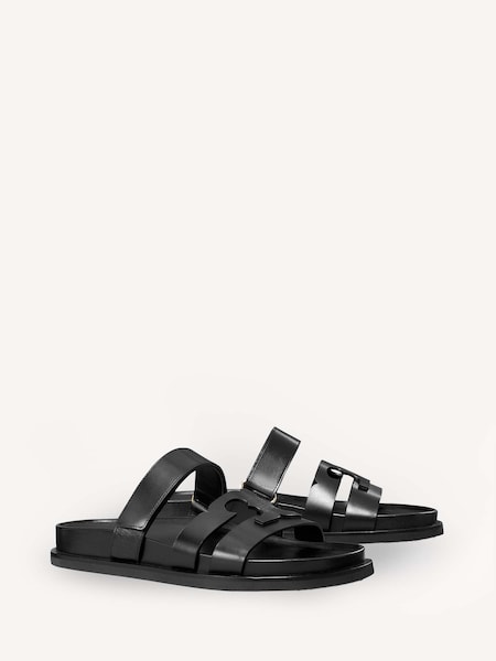 Black Ines Sport Slides (AN1561) | £380