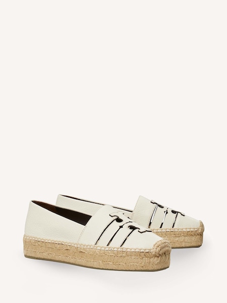 Brown Ines Multi Strap Platform Espadrille Sandals (AN1565) | £300