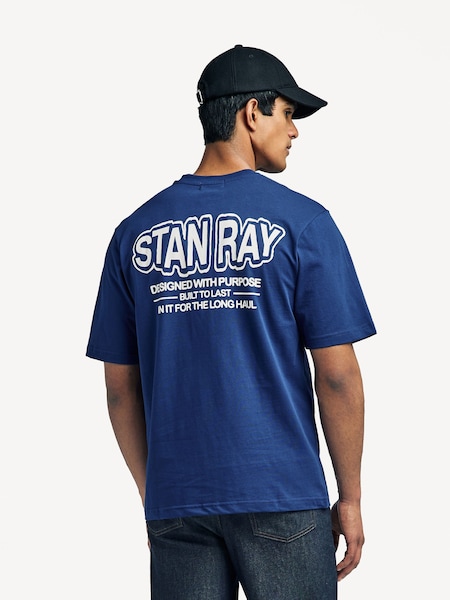 Blue Long Haul Graphic T-Shirt (AN5216) | £40