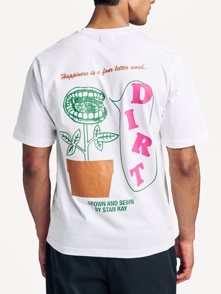 White Dirt Graphic T-Shirt (AN5217) | £40