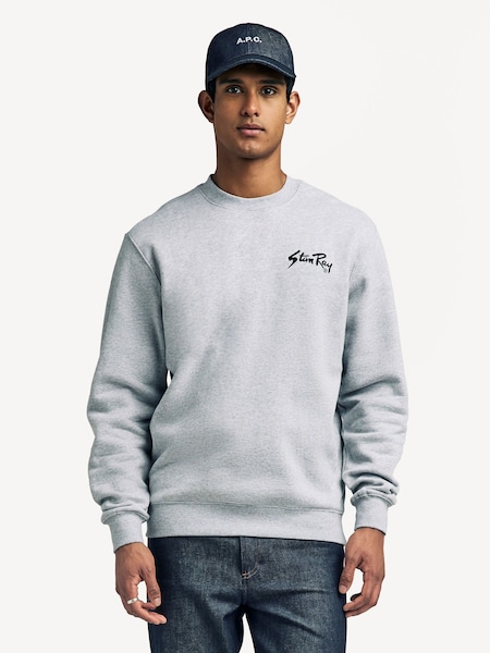 Grey OG Logo Crewneck Sweatshirt (AN5219) | £75