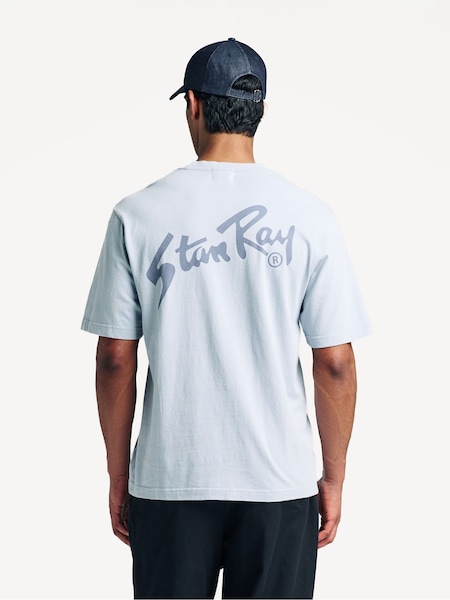 Blue OG Logo Cotton T-Shirt (AN5221) | £35