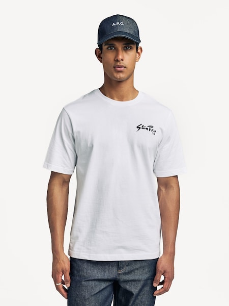 Natural OG Logo Cotton T-Shirt (AN5236) | £35