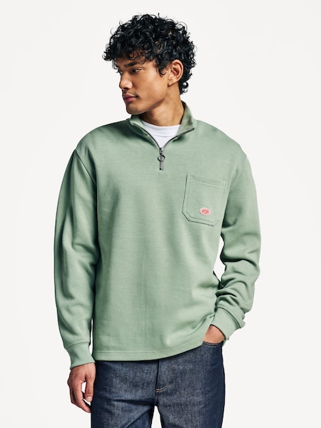Heritage Quarter Zip Sweatshirt (AN7625) | £120